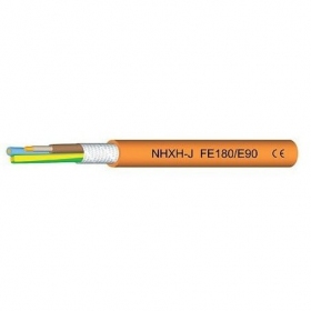 Jėgos kabelis Eupen NHXH FE-180/E90 4x1.5 mm² varinis LSZH 1 kV