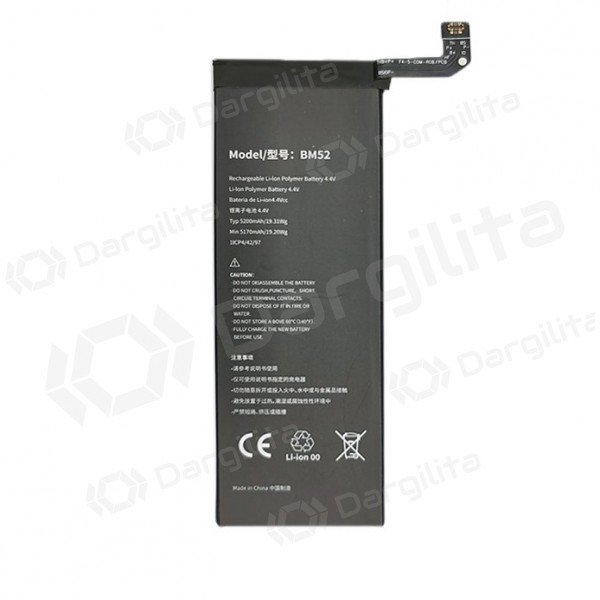 XIAOMI Mi Note 10 baterija / akumuliatorius (5200mAh) XIAOMI Mi Note 10 baterija / akumuliatorius (5200mAh)