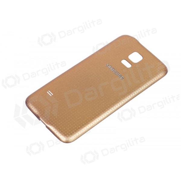 Samsung G900F Galaxy S5 galinis baterijos dangtelis (auksinis)