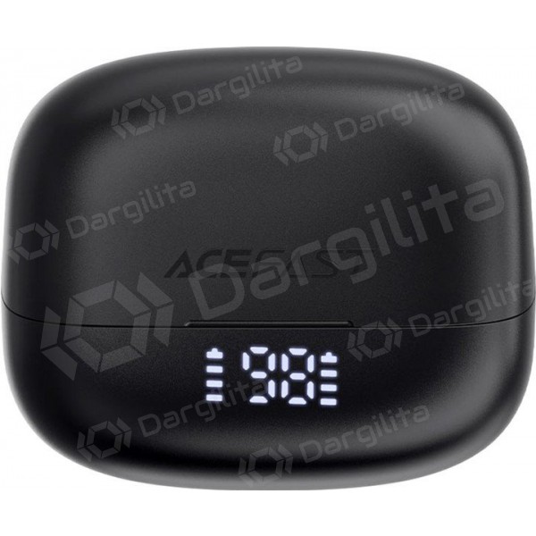 Belaidės ausinės su mikrofonu Acefast W1 Bluetooth 5.4 ANC juodos