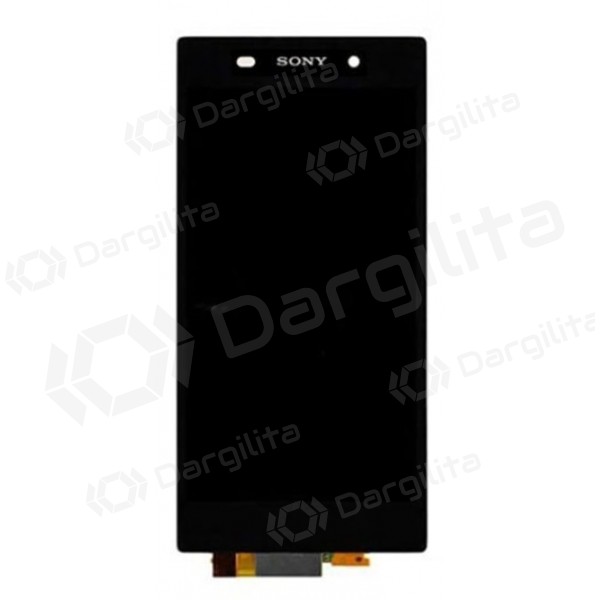 Sony Xperia Z1 L39h C6902 / Xperia Z1 C6903 / Z1 C6906 / Xperia Z1 C6943 ekranas (baltas) (su rėmeliu) (service pack) (originalus)
