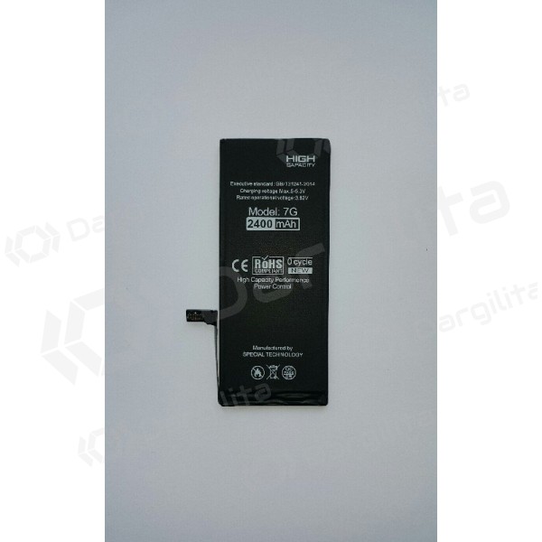 Apple iPhone 7 baterija / akumuliatorius (padidintos talpos) "Di-Power" (2400mAh)
