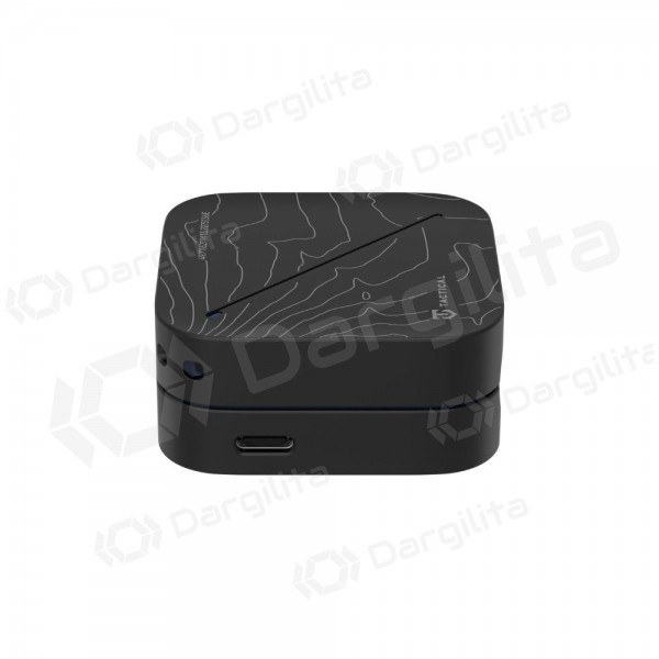 Belaidės ausinės Tactical StrikePods Bahna su mikrofonu USB-C juodos