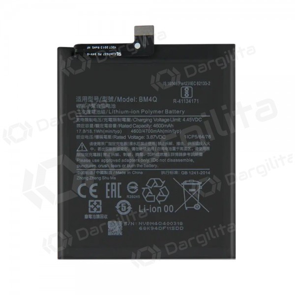 Xiaomi Poco F2 Pro baterija, akumuliatorius (BM4Q) Xiaomi Poco F2 Pro baterija, akumuliatorius (BM4Q)