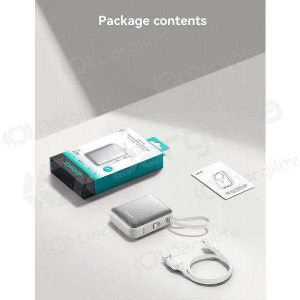 Išorinė baterija Power Bank Joyroom JR-PBF27 22.5W Mini 10000mAh balta