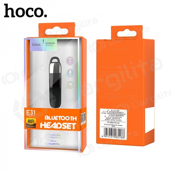 Belaidė laisvų rankų įranga HOCO E31 (juoda) Belaidė laisvų rankų įranga HOCO E31 (juoda)