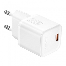 Telefono įkroviklis Hoco N66 35 W GaN USB-C baltas