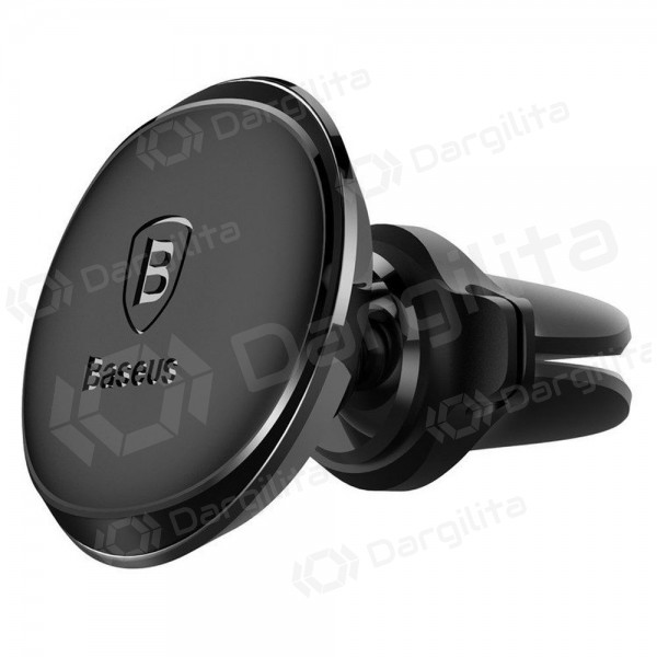 Automobilinis laikiklis Baseus Magnetic Air Vent With Cable Clip magnetinis į ventiliacijos groteles