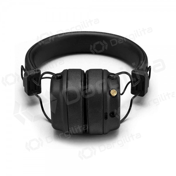 Belaidės ausinės su mikrofonu Marshall Major IV Bluetooth juodos
