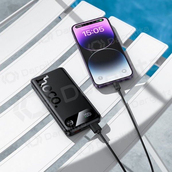Išorinė baterija (Power Bank) Hoco J154 10000 mAh 22.5 W, juoda