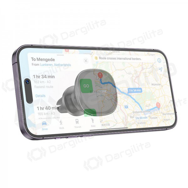 Automobilinis telefono laikiklis Borofone BH102 (air vent) juodas Automobilinis telefono laikiklis Borofone BH102 (air vent) juodas