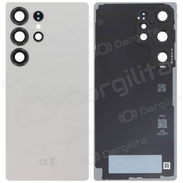 Samsung Galaxy S25 Ultra galinis dangtelis (pilkas) (originalus)