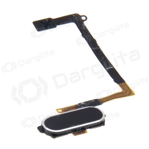 Samsung G920F Galaxy S6 HOME mygtuko jungtis (juoda)