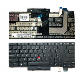 LENOVO ThinkPad T460P, T460S su TrackPoint with lighting klaviatūra