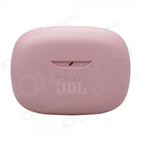 Belaidės ausinės su mikrofonu JBL Wave Beam 2 Bluetooth TWS rožinės