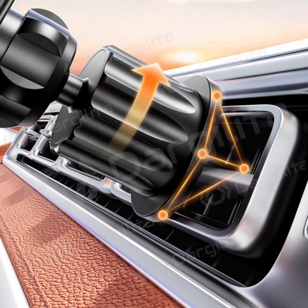 Automobilinis telefono laikiklis Awei X52 Magnetic (air vent) juodas Automobilinis telefono laikiklis Awei X52 Magnetic (air vent) juodas