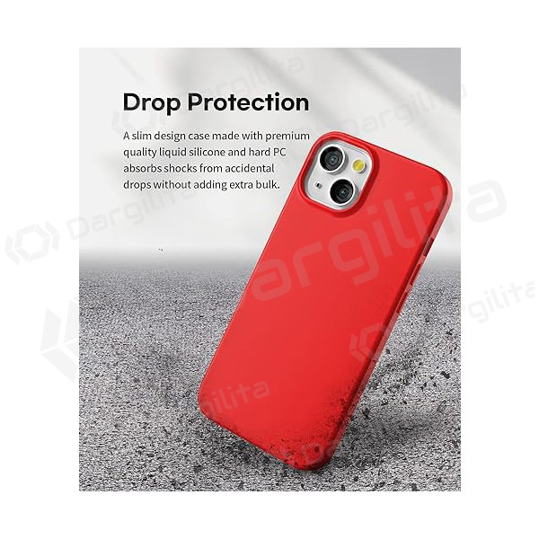 Apple iPhone XR dėklas "Mercury Soft Feeling" (raudonas) Apple iPhone XR dėklas "Mercury Soft Feeling" (raudonas)