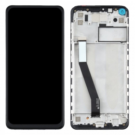 Xiaomi Redmi Note 9 ekranas (Midnight Gray) (su rėmeliu) (service pack) (originalus)