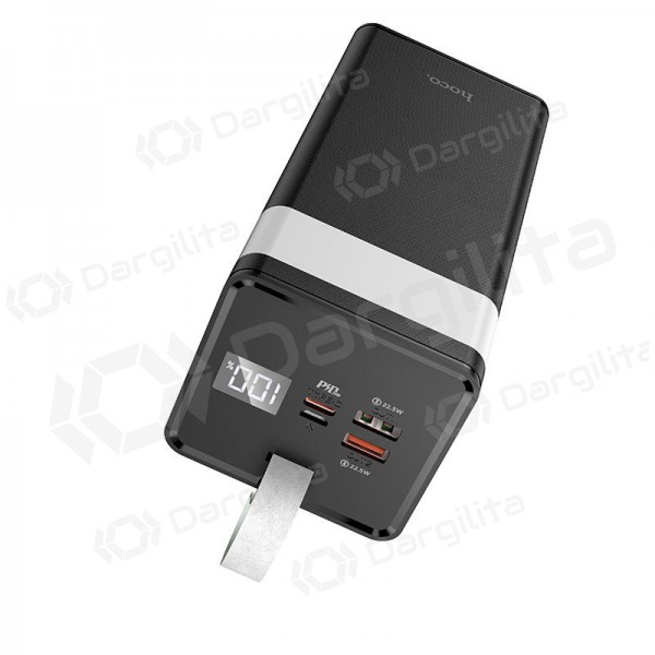 Išorinė baterija Power Bank Hoco J86A 22.5W Quick Charge 3.0 50000mAh juoda