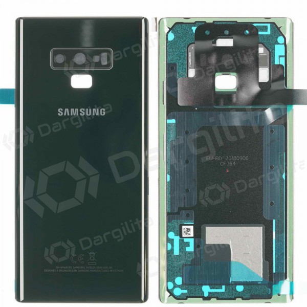 Samsung N960F Galaxy Note 9 galinis baterijos dangtelis (juodas) (service pack) (originalus)