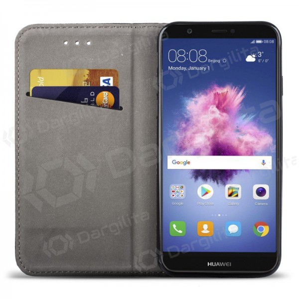 Samsung Galaxy Xcover 4, 4S dėklas "Smart Magnet" (juodas)