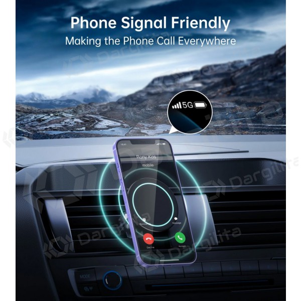 Automobilinis telefono laikiklis Choetech AT0004 juodas