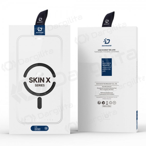 Samsung Galaxy S25 dėklas "Dux Ducis Skin X Pro" (violetinis) Samsung Galaxy S25 dėklas "Dux Ducis Skin X Pro" (violetinis)