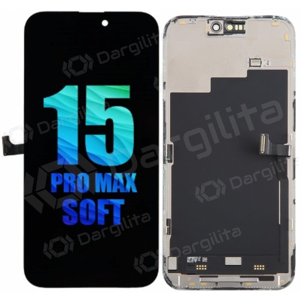 Apple iPhone 15 Pro Max ekranas (120 Hz) (Premium OLED)
