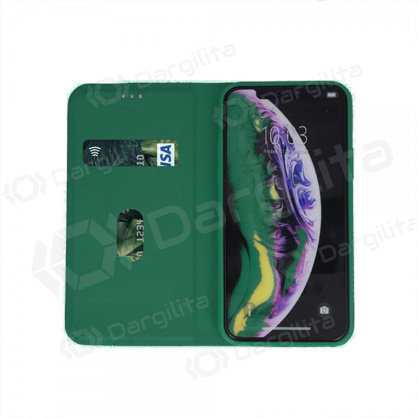 Samsung Galaxy A15 dėklas "Smart Senso" (tamsiai žalias) Samsung Galaxy A15 dėklas "Smart Senso" (tamsiai žalias)