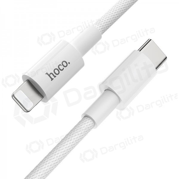 Lightning laidas Hoco X56 USB-C į Lightning 1 m PD baltas