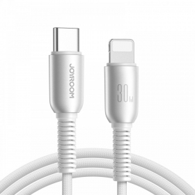 Lightning laidas Joyroom S-A51 USB-C į Lightning 1.2 m 30 W pilkas
