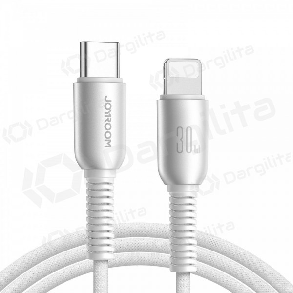 Lightning laidas Joyroom S-A51 USB-C į Lightning 1.2 m 30 W pilkas