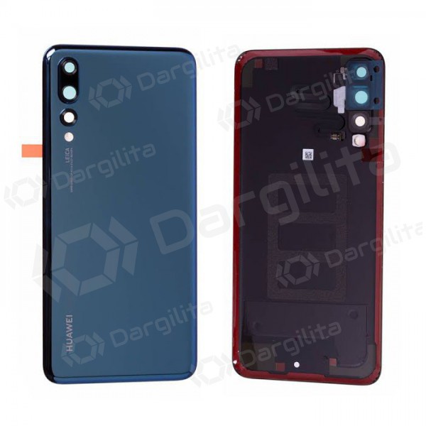 Huawei P20 Pro galinis baterijos dangtelis mėlynas (Midnight Blue) (service pack) (originalus) Huawei P20 Pro galinis baterijos dangtelis mėlynas (Midnight Blue) (service pack) (originalus)