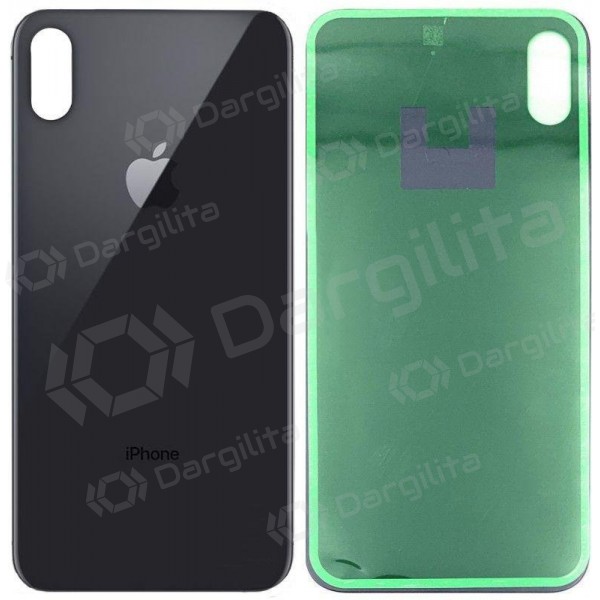 Apple iPhone XS Max galinis baterijos dangtelis pilkas (space grey)