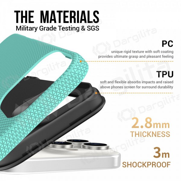 Apple iPhone 15 Pro dėklas „Perfectionists“ (žalias)