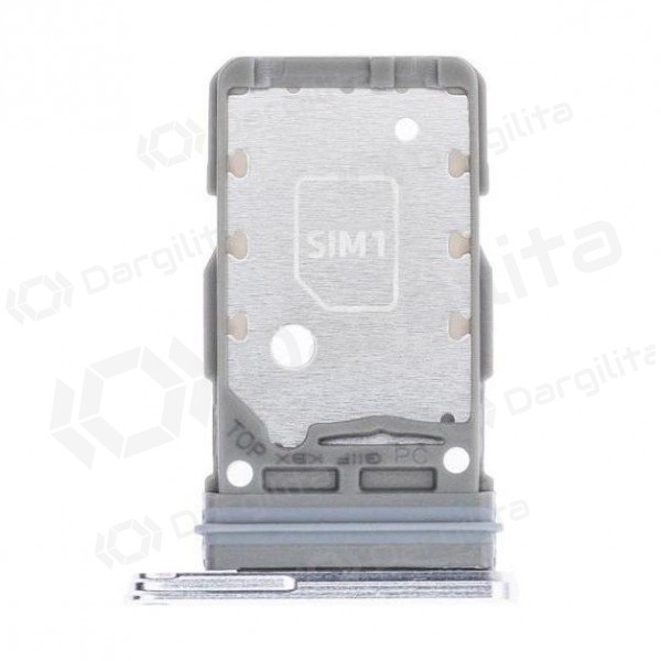 Samsung G998B Galaxy S21 Ultra 5G SIM kortelės laikiklis (sidabrinis)