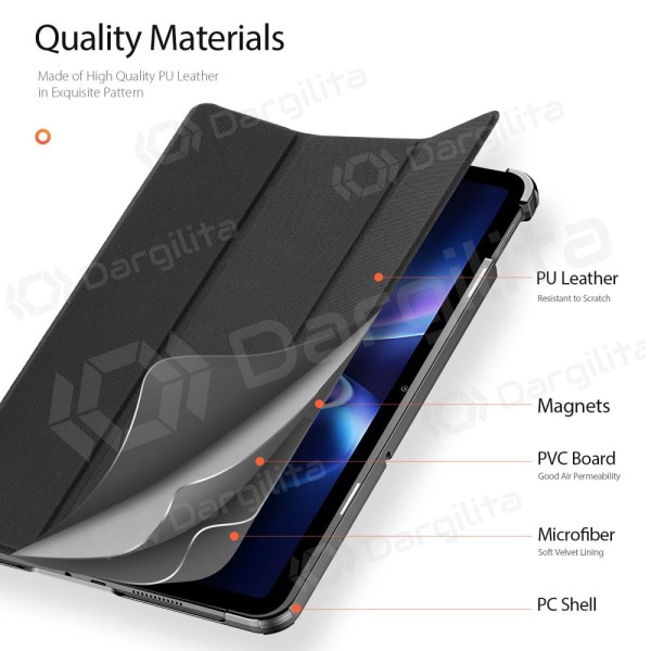 Xiaomi Redmi Pad 2 SE 9.7 dėklas "Dux Ducis Domo" juodas