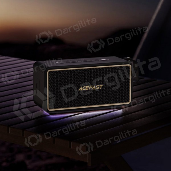 Nešiojama garso kolonėlė Acefast K3 Ultra Bluetooth 5.4 60 W 4500 mAh IPX6 juoda