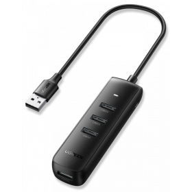 Adapteris Ugreen CM416 USB-A į 4xUSB-A 3.0 juodas