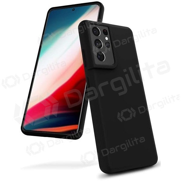 Samsung Galaxy A17 dėklas Mercury "Silicone Case" (juodas)