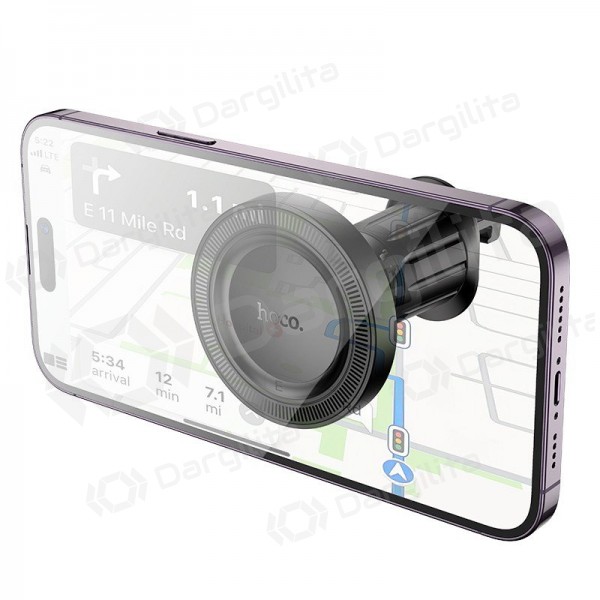 Automobilinis telefono laikiklis Hoco H56 į ventiliacijos groteles 4.5–7.0 col.