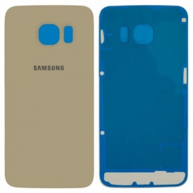 Samsung G925F Galaxy S6 Edge galinis baterijos dangtelis (auksinis)