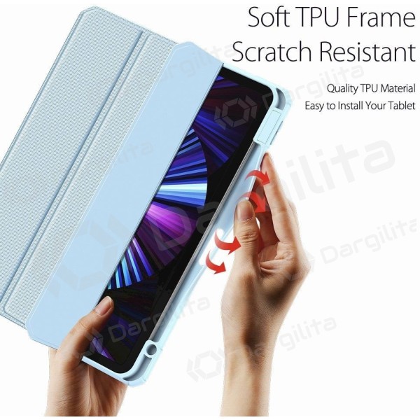 Xiaomi Pad 7, Pad 7 Pro, 8 dėklas "Dux Ducis Toby" (mėlynas)