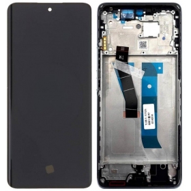 Xiaomi Redmi Note 15 4G ekranas (mėlynas) (su rėmeliu) (originalus)