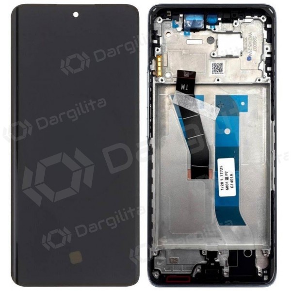 Xiaomi Redmi Note 15 4G ekranas (mėlynas) (su rėmeliu) (originalus)