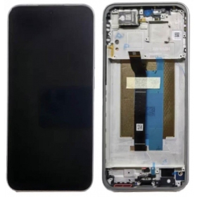 Xiaomi Redmi Note 15 Pro 5G ekranas (titano pilka) (su rėmeliu) (originalus)