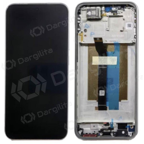 Xiaomi Redmi Note 15 Pro 5G ekranas (titano pilka) (su rėmeliu) (originalus)