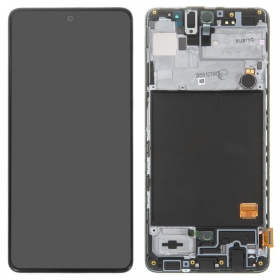 Samsung A515 Galaxy A51 (2020) ekranas (juodas) (service pack) (originalus)