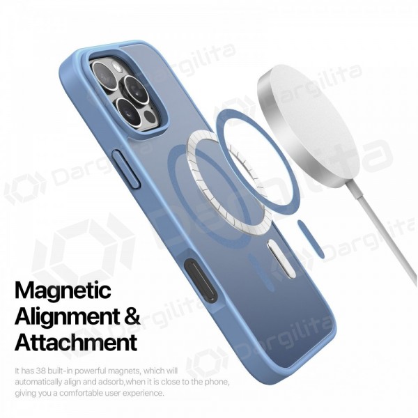 Apple iPhone 16 Pro Max dėklas "Dux Ducis Yind" (juodas)