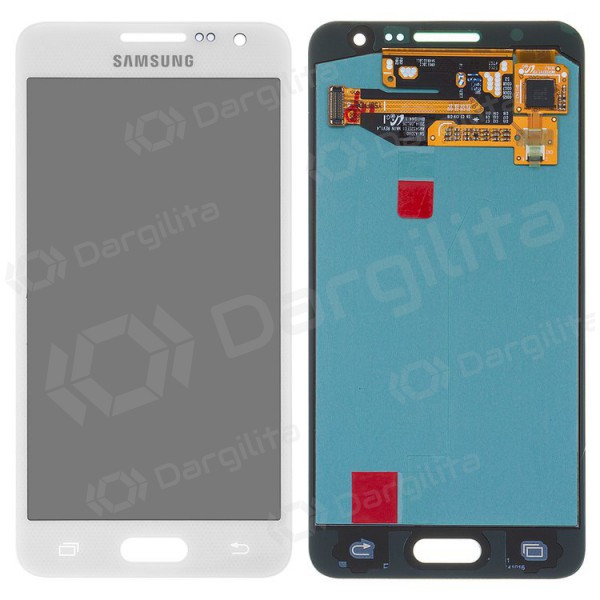 Samsung A300F Galaxy A3 ekranas (baltas) (naudotas grade B, originalus)